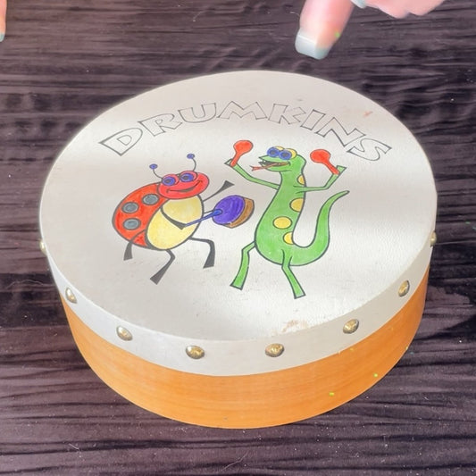 The Drumkins Interactive Kids Bodhran Drum