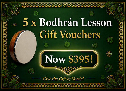 5 x Bodhran Lessons