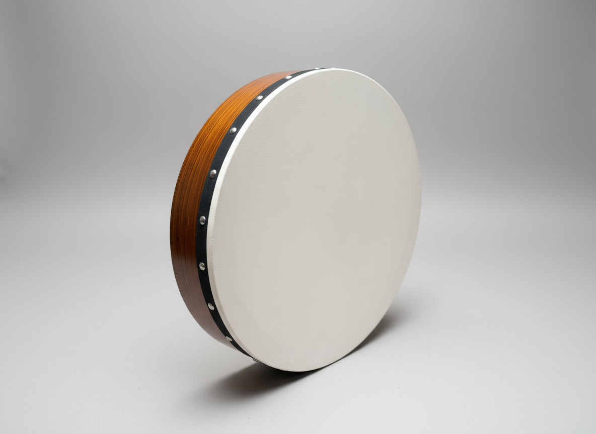 Tuneable Irish Bodhran | 16" tuneable bodhran with Beater, Tune Key and Carry Case