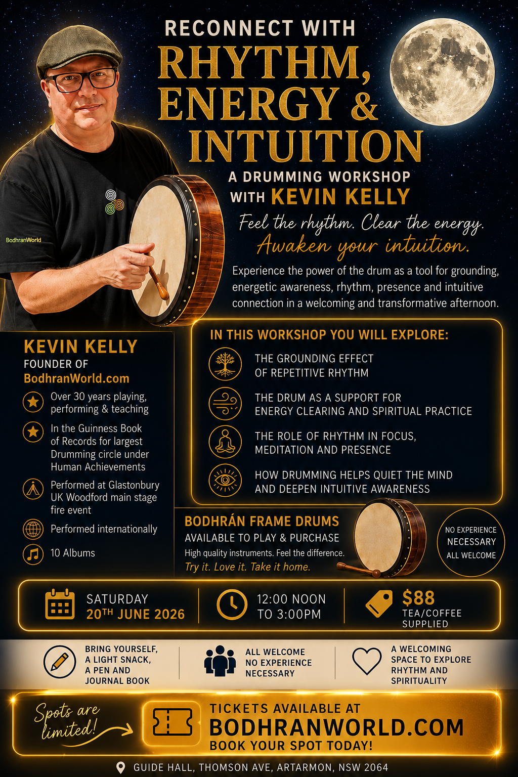 Reconnect with Rhythm, Energy & Intuition