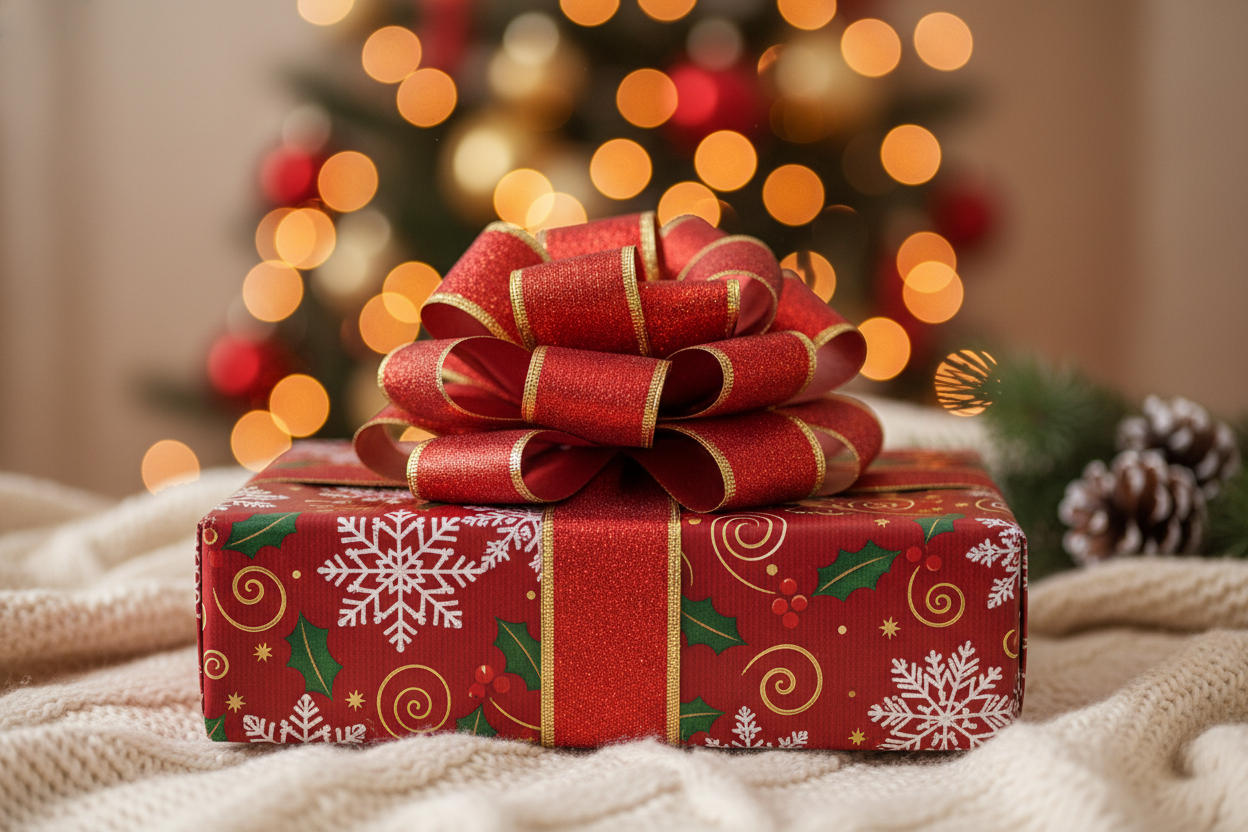 picture of a christmas present 