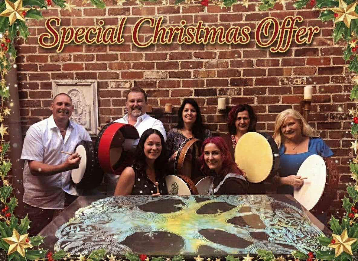 Give the gift of Irish Rhythm this Christmas 10 x Bodhran Lessons